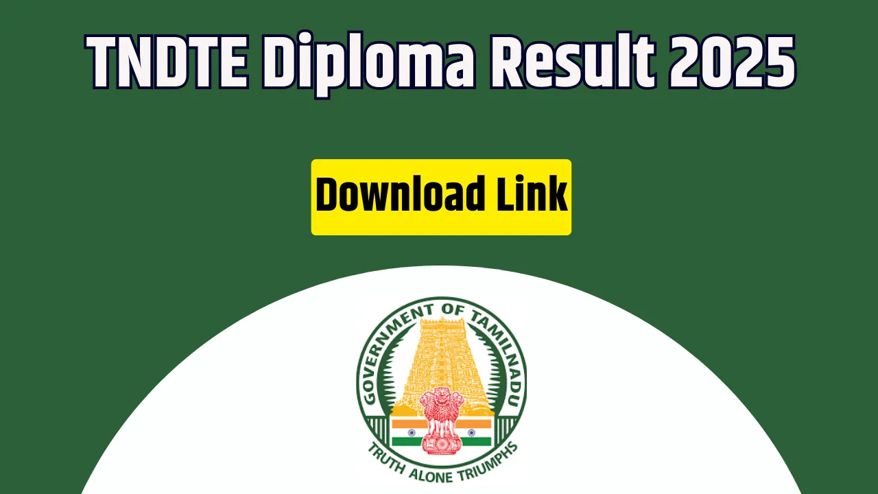 TNDTE Diploma Result 2025